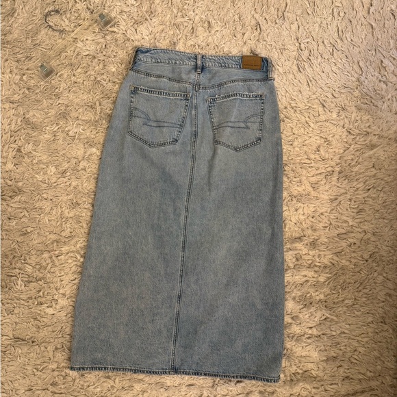 American Eagle Outfitters Light Blue Denim Skirt - Picture 7 of 14